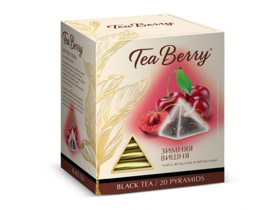 TeaBerry. Чай "Зимняя Вишня" (черный) 34 г